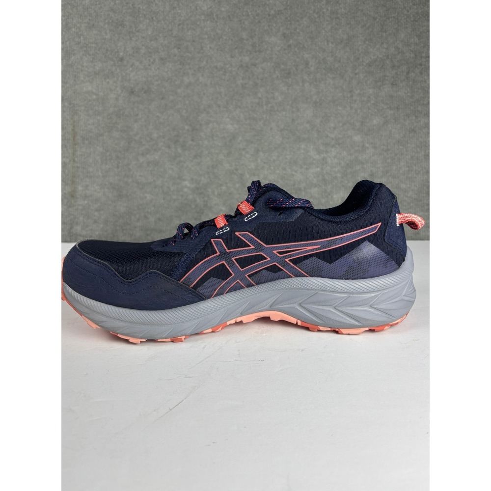 ASICS Gel-Venture 10 Trail Running Shoes Wide 11 Blue Pink 1012B761 - Picture 10 of 12